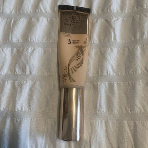 Charlotte Tilbury Charlottes Beautiful Skin Foundation 3 Neutral Tester 1 Oz - Picture 1 of 2